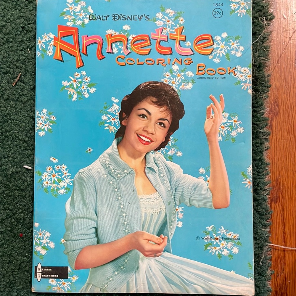 Brand New never used Annette coloring book